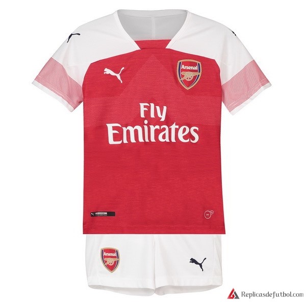 Camiseta Arsenal Primera equipación Niños 2018-2019 Rojo